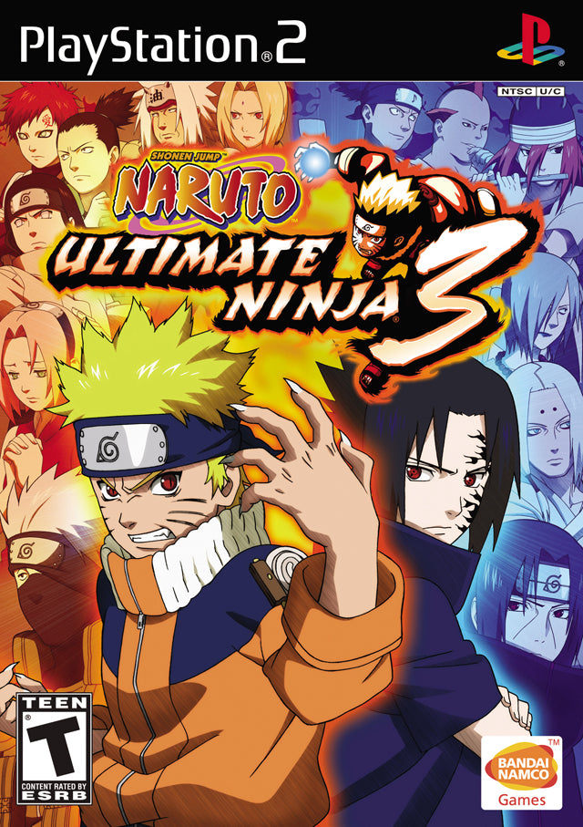 Naruto Ultimate Ninja 3 (PlayStation 2 / PS2)