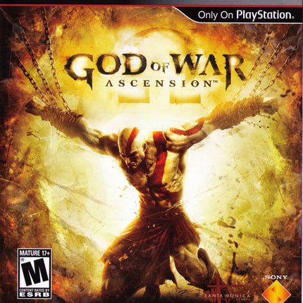 God Of War Ascension (PlayStation 3 / PS3)