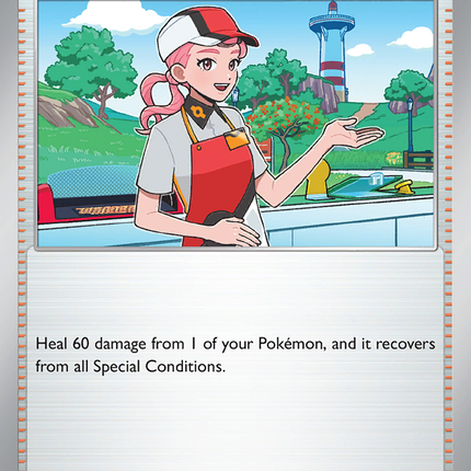 Pokémon Center Lady #123/132 Common (Reverse Holofoil) / Mega Evolution