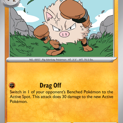 Primeape #091/182 Common / Destined Rivals