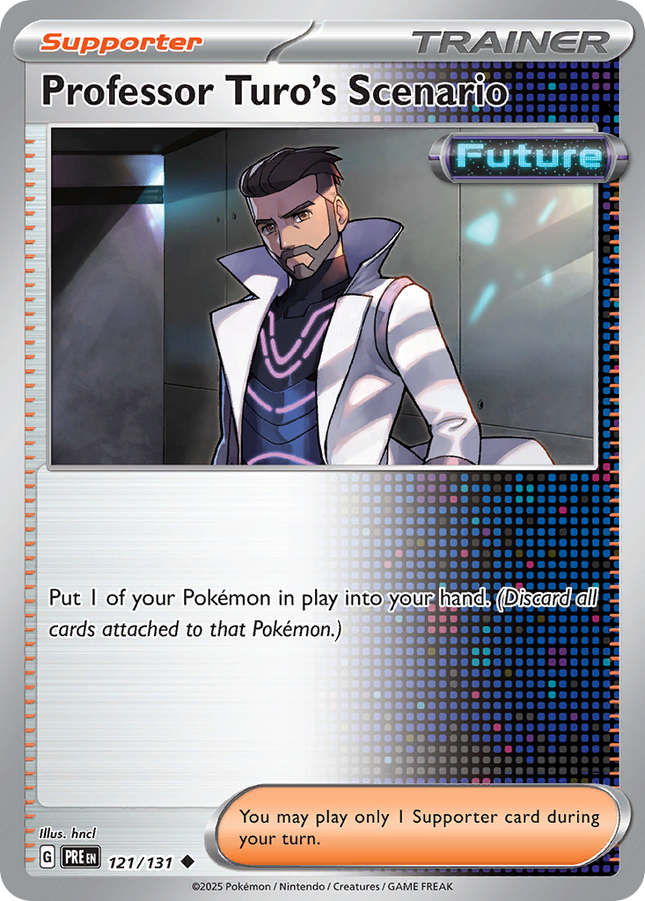 Professor Turo's Scenario #121/131 Uncommon (Poke Ball Pattern) / Prismatic Evolutions
