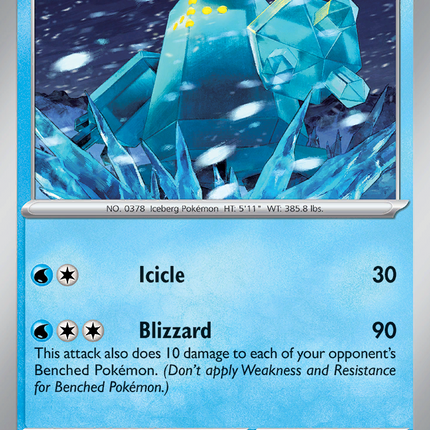 Regice #042/159 Uncommon / Journey Together