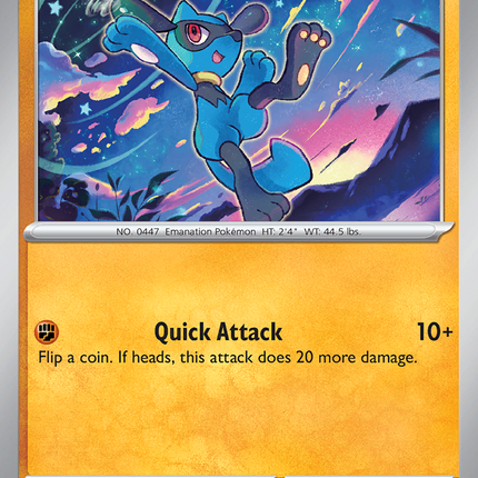 Riolu #050/131 Common (Reverse Holofoil) / Prismatic Evolutions