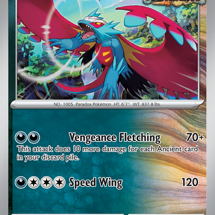 Roaring Moon #065/131 Rare (Reverse Holofoil) / Prismatic Evolutions