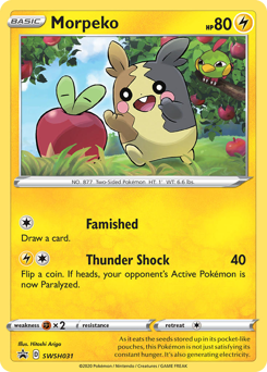Morpeko SWSH031 Promo (Holofoil) / Sword & Shield Black Star Promos