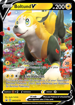 Boltund V SWSH219 Promo (Holofoil) / Sword & Shield Black Star Promos