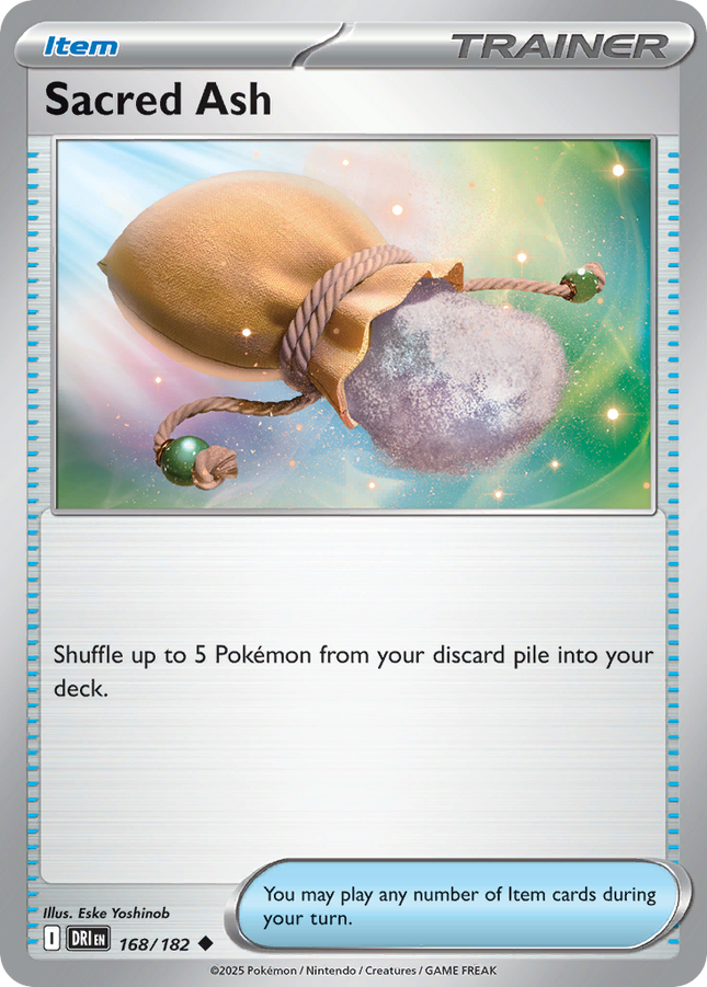 Sacred Ash #168/182 Uncommon (Reverse Holofoil) / Destined Rivals