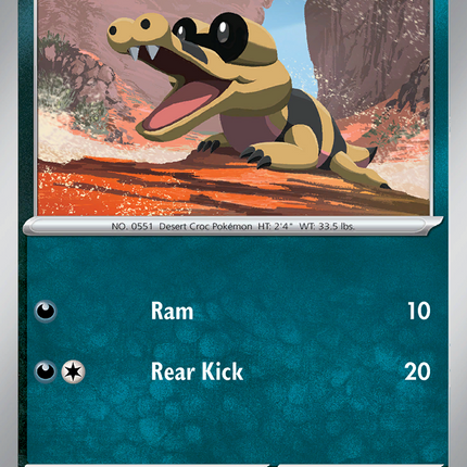 Sandile #064/094 Common / Phantasmal Flames