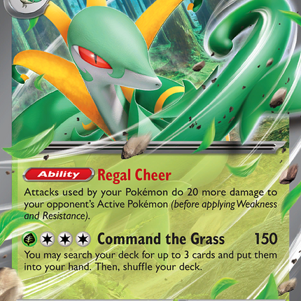 Serperior EX #003/086 Ultra Rare (Holofoil) / Black Bolt