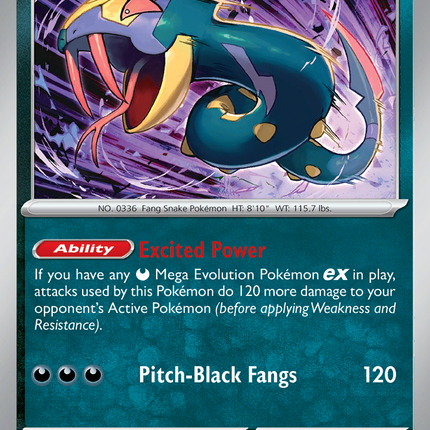 Seviper #062/094 Uncommon / Phantasmal Flames