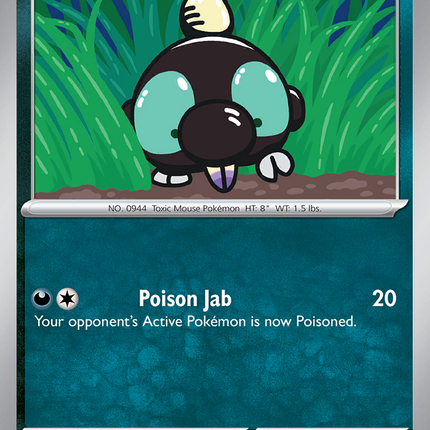 Shroodle #091/132 Common (Reverse Holofoil) / Mega Evolution