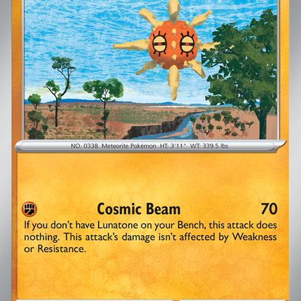Solrock #075/132 Uncommon / Mega Evolution