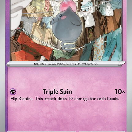 Spoink #062/132 Common (Reverse Holofoil) / Mega Evolution