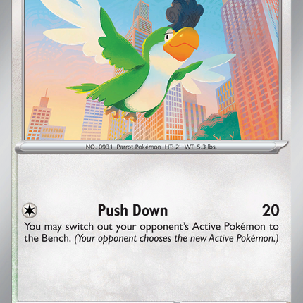 Squawkabilly #160/182 Common (Reverse Holofoil) / Destined Rivals