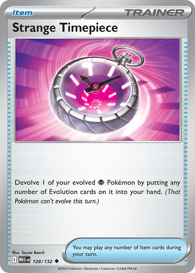 Strange Timepiece #128/132 Common / Mega Evolution