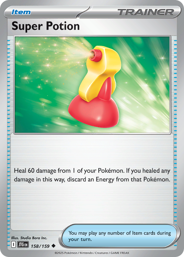 Super Potion #158/159 Uncommon (Reverse Holofoil) / Journey Together