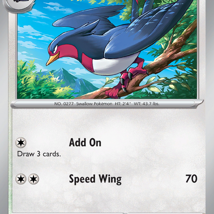 Swellow #157/182 Common / Destined Rivals