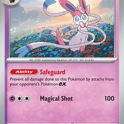 Sylveon #040/131 Rare (Reverse Holofoil) / Prismatic Evolutions
