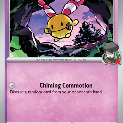 Team Rocket's Chingling #085/182 Common (Reverse Holofoil) / Destined Rivals