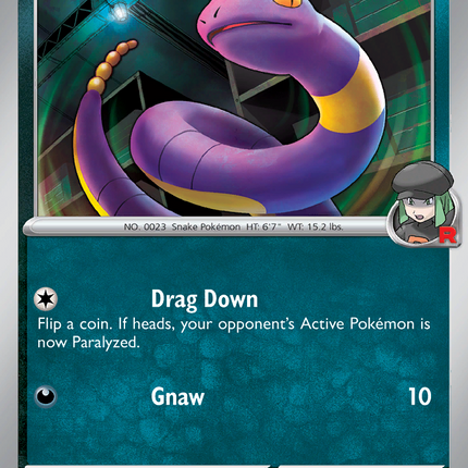 Team Rocket's Ekans #112/182 Common / Destined Rivals