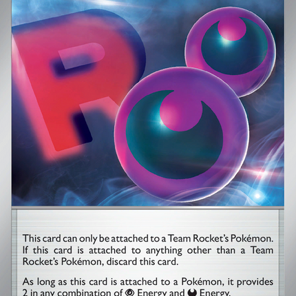 Team Rocket's Energy #182/182 Uncommon (Reverse Holofoil) / Destined Rivals