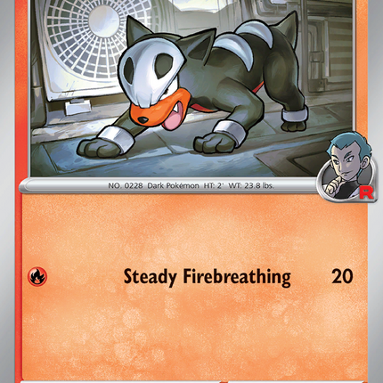 Team Rocket's Houndour #037/182 Common / Destined Rivals