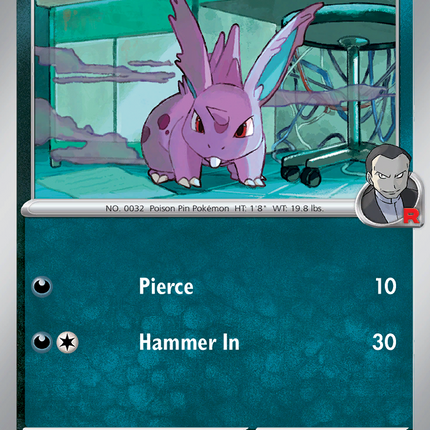 Team Rocket's Nidoran #117/182 Common / Destined Rivals