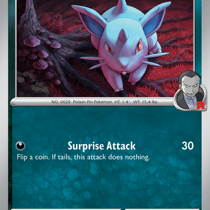 Team Rocket's Nidoran♀ #114/182 Common / Destined Rivals