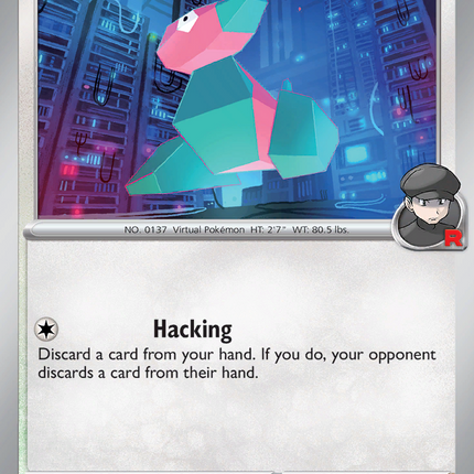 Team Rocket's Porygon #153/182 Common / Destined Rivals