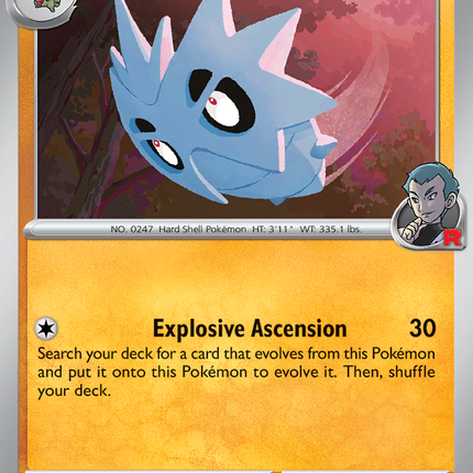 Team Rocket's Pupitar #095/182 Common / Destined Rivals