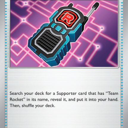 Team Rocket's Transceiver #178/182 Uncommon (Reverse Holofoil) / Destined Rivals