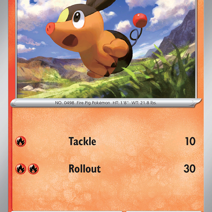 Tepig #011/086 Common / White Flare
