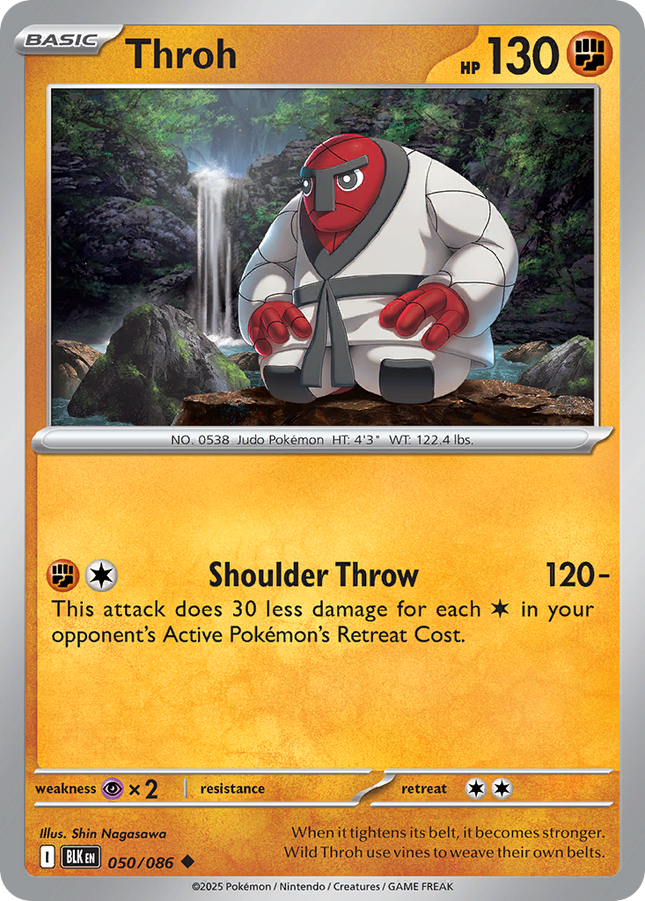 Throh #050/086 Uncommon (Reverse Holofoil) / Black Bolt