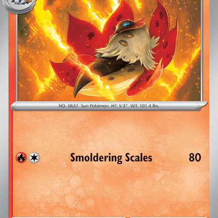 Volcarona #029/159 Uncommon (Reverse Holofoil) / Journey Together