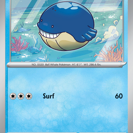 Wailmer #040/159 Common (Reverse Holofoil) / Journey Together