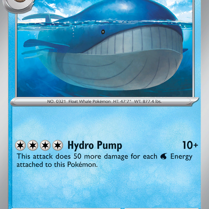 Wailord #041/159 Rare (Holofoil) / Journey Together