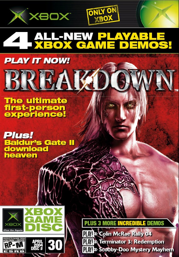 Xbox Magazine Demo Disc #30 April 2004 Breakdown (Xbox)
