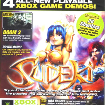 Xbox Magazine Demo Disc #34 August 2004 Sudeki (Xbox)