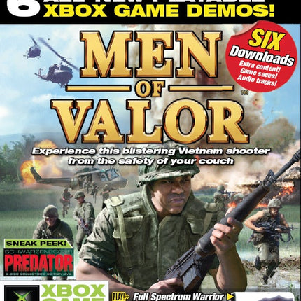 Xbox Magazine Demo Disc #35 September 2004 Men Of Valor (Xbox)