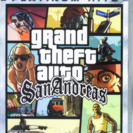 Grand Theft Auto San Andreas [Platinum Hits] (Xbox)