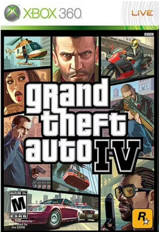 Grand Theft Auto IV (Xbox 360)