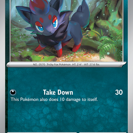 Zorua #061/086 Common / White Flare