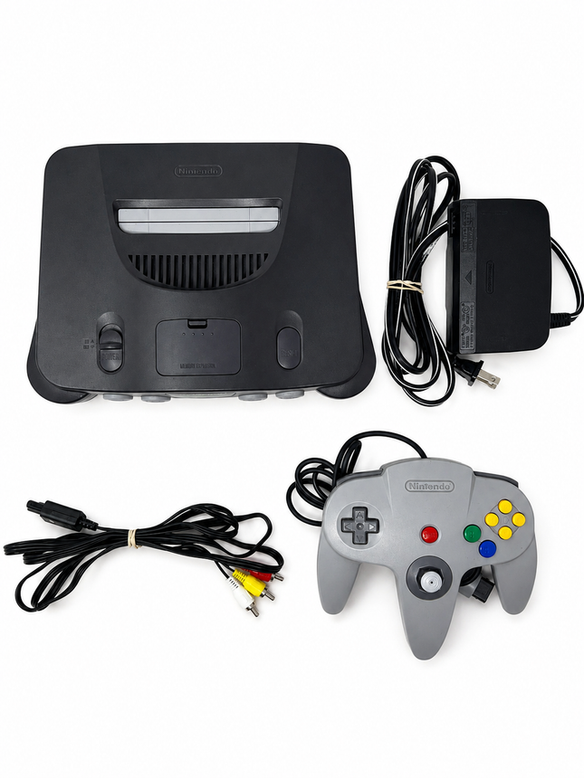 Nintendo 64 System With 1 Gray Controller [NUS-001]