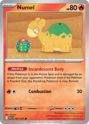 Numel #027/217 Common / Ascended Heroes