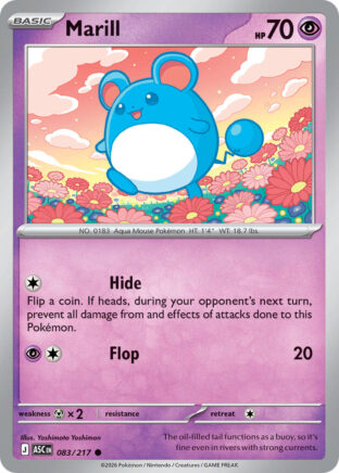 Marill #083/217 Common / Ascended Heroes