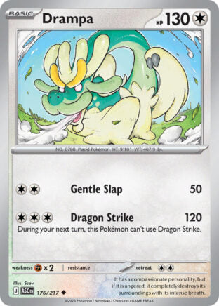Drampa #176/217 Uncommon / Ascended Heroes