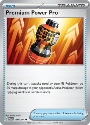 Premium Power Pro #199/217 Uncommon / Ascended Heroes