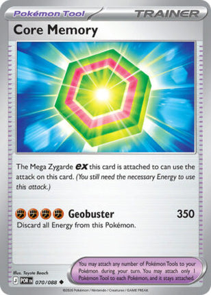 Core Memory #070/088 Uncommon (Reverse Holofoil) / Perfect Order